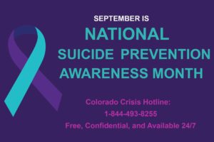 September is National Suicide Awareness Month